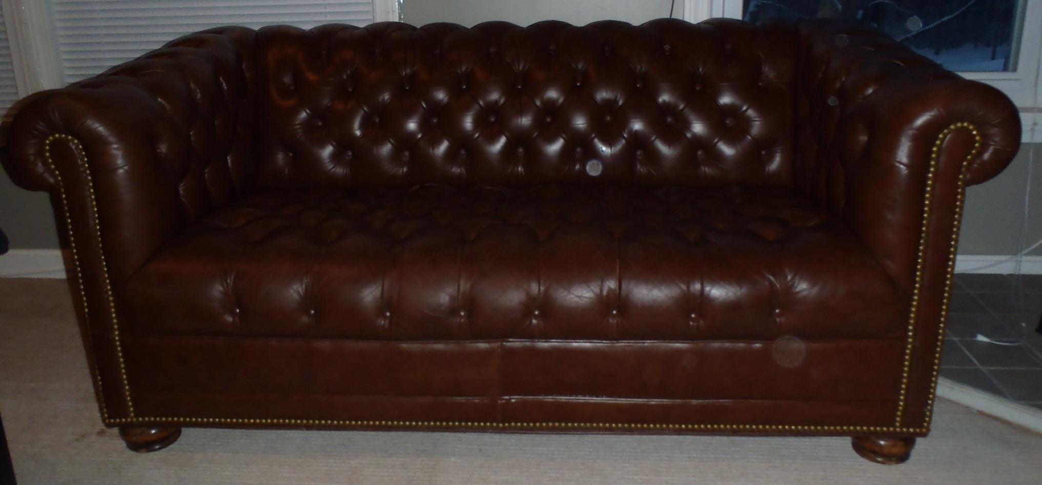 A Few Questions On This Vintage Hancock And Moore Chesterfield